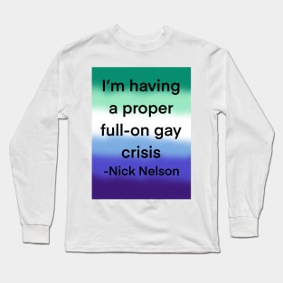 Nick nelson Long Sleeve T-Shirt